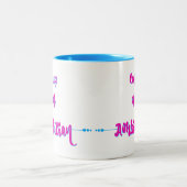 Schale Ehrgeiz - Rosa Zweifarbige Tasse (Mittel)