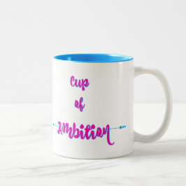 Schale Ehrgeiz - Rosa Zweifarbige Tasse