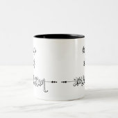 Schale Ehrgeiz Zweifarbige Tasse (Mittel)