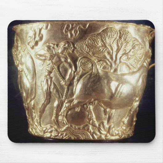 Schale, einen inländischen Stier darstellend Mousepad (Vorne)