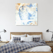 Schale [Entwurf] 30" x 30" Leinwanddruck (Insitu (Schlafzimmer))