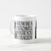 Schale F. Scott Fitzgerald Kaffeetasse (Vorderseite Links)