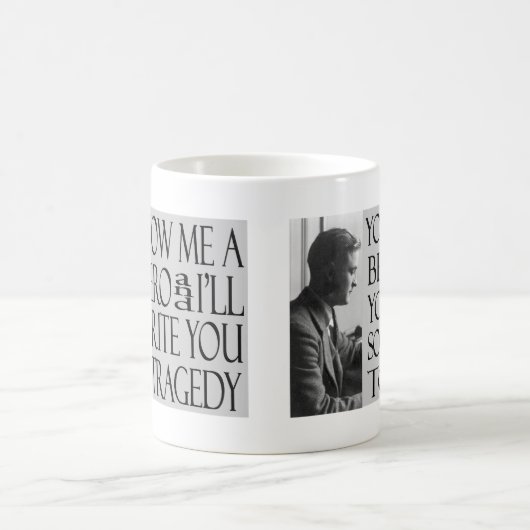 Schale F. Scott Fitzgerald Kaffeetasse (Mittel)
