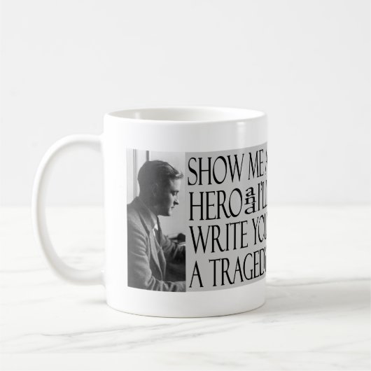 Schale F. Scott Fitzgerald Kaffeetasse (Links)
