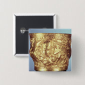 Schale, fand im königlichen Grab von Vaphio Button (Vorne & Hinten)