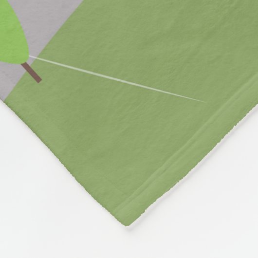 Schale Fleecedecke (Ecke)