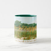 Schale für einen langen Weg Zweifarbige Tasse (Mittel)