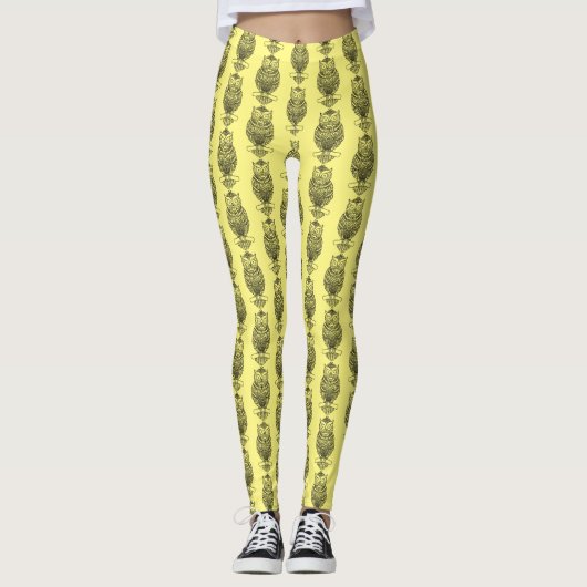 Schale (gelb) - Leggings (Vorderseite)
