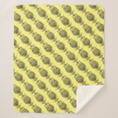 Schale (gelb) - Sherpa-Blanket Sherpadecke (Vorderseite)