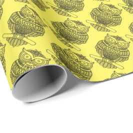 Schale (gelb) - Umschlagpapier Geschenkpapier