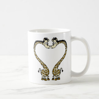 Schale-Giraffe Liebe-PaareValentine Kaffeetasse