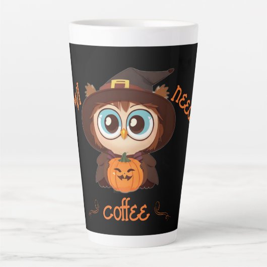 Schale/Herbst/Herbst/Halloween/Kürbis Milchtasse (Vorderseite)