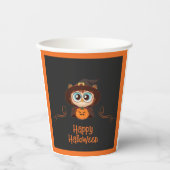 Schale/Herbst/Herbst/Halloween/Kürbis Pappbecher (Vorderseite)