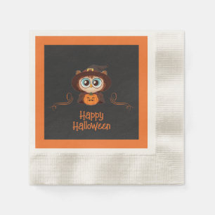 Schale/Herbst/Herbst/Halloween/Kürbis Serviette