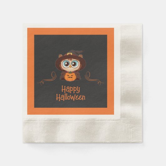 Schale/Herbst/Herbst/Halloween/Kürbis Serviette (Vorderseite)