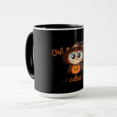 Schale/Herbst/Herbst/Halloween/Kürbis Tasse (Vorderseite Links)