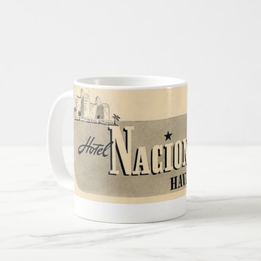 Schale Hotel Nacional Des Kuba Kaffeetasse (Vorderseite Links)