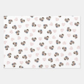 Schale immer Liebe Mama Papierblätter Geschenkpapier Set (Vorderseite 3)