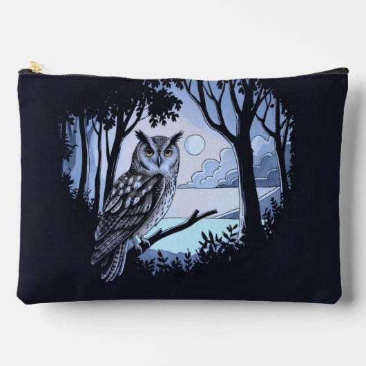 Schale in Holzaufbereitungsbeutel Zubehörtasche (Vorderseite)