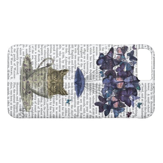 Schale in Teacup Case-Mate iPhone Hülle (Rückseite (Horizontal))