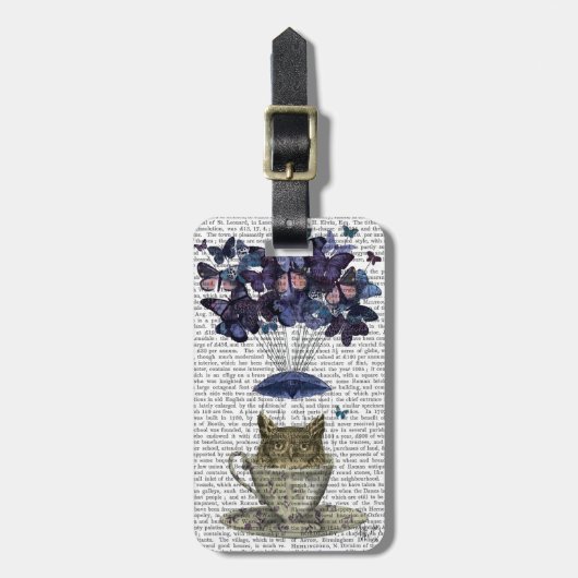 Schale in Teacup Gepäckanhänger (Vorderseite vertikal)