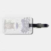 Schale in Teacup Gepäckanhänger (Rückseite horizontal)