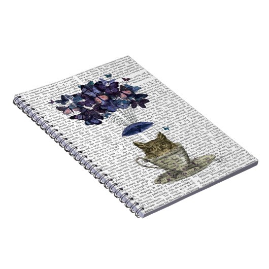 Schale in Teacup Notizblock (Rechte Seite)