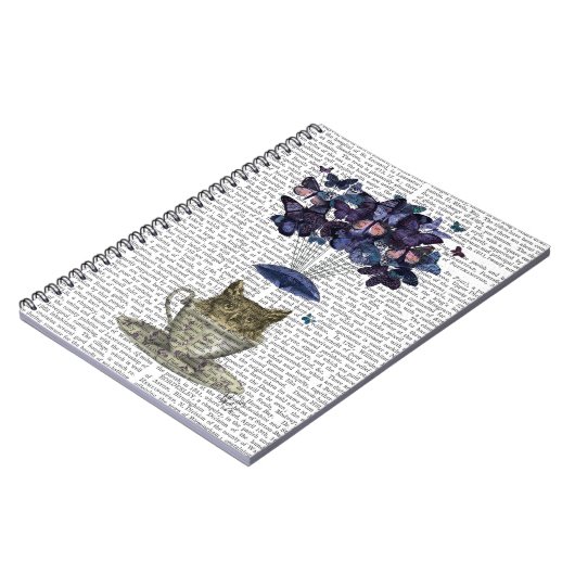 Schale in Teacup Notizblock (Linke Seite)