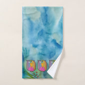 Schale "Kunst von Kindern" Badhandtuch Set (Handtuch)
