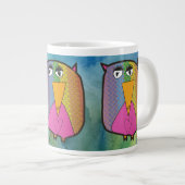 Schale "Kunst von Kindern" Jumbo-Tasse (Vorderseite Rechts)