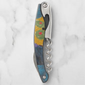 Schale "Kunst von Kindern" Kellnermesser (Rückseite)