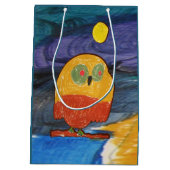 Schale "Kunst von Kindern" Mittlere Geschenktüte (Rückseite)
