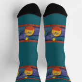 Schale "Kunst von Kindern" Socken (Oben)