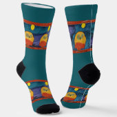 Schale "Kunst von Kindern" Socken (Gewinkelt)