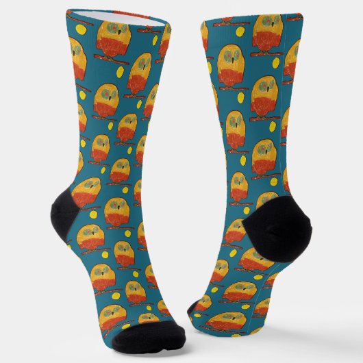 Schale "Kunst von Kindern" Socken (Gewinkelt)