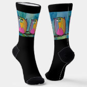 Schale "Kunst von Kindern" Socken (Gewinkelt)
