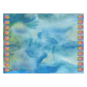Schale "Kunst von Kindern" Tischdecke (Vorderseite (Horizontal))
