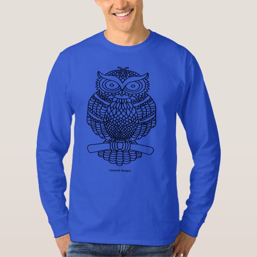 Schale (lebhaft) - Shirt für Männer, lange Schläfc (Vorderseite)