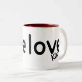 Schale Liebe Zweifarbige Tasse (VorderseiteRechts)