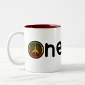 Schale Liebe Zweifarbige Tasse (Links)