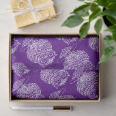 Schale (lila) - Gewebepapier Seidenpapier (Geschenk)