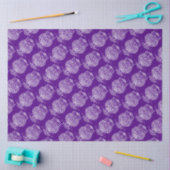 Schale (lila) - Gewebepapier Seidenpapier (Basteln)