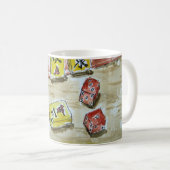 Schale Milliamperestunde Jongg (mahjong)/Tasse Kaffeetasse (VorderseiteRechts)