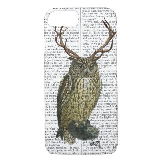 Schale mit Antlern schlicht 2 Case-Mate iPhone Hülle (Rückseite)