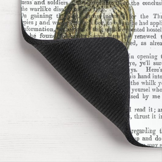 Schale mit Antlern schlicht 2 Mousepad (Ecke)