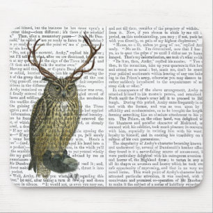 Schale mit Antlern schlicht 2 Mousepad