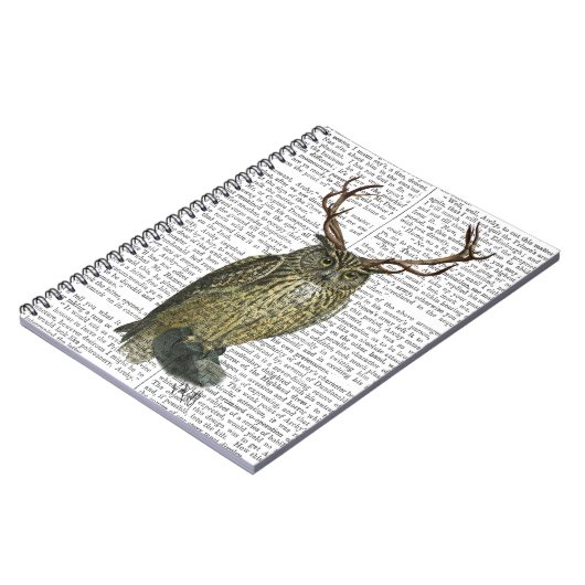 Schale mit Antlern schlicht 2 Notizblock (Linke Seite)