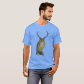 Schale mit Antlern schlicht 2 T-Shirt (Vorne ganz)