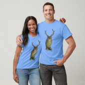 Schale mit Antlern schlicht 2 T-Shirt (Unisex)