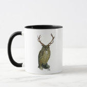 Schale mit Antlern schlicht 2 Tasse (Links)